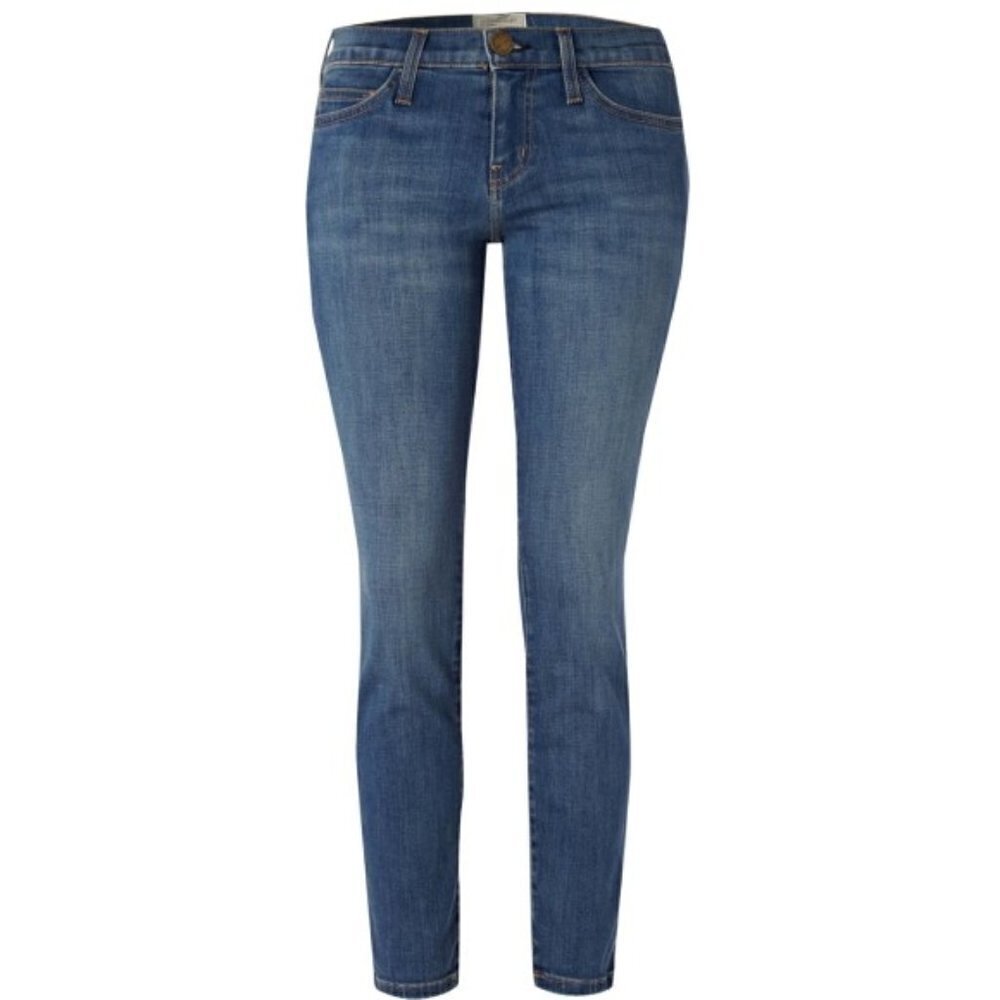 Current/Elliott 'The Stiletto' Skinny Crop Jeans, Saltwater Wash